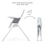 Стілець для годування Kinderkraft Binci Light Grey (5902533928019)