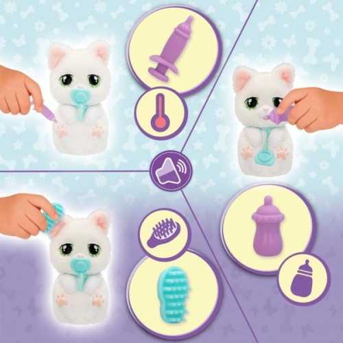 Інтерактивна іграшка Baby Paws Just Born Кошеня (923485IM)