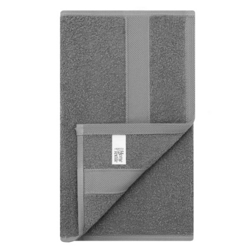 Рушник Ardesto Splendid 100% бавовна, сірий 70х140 см (ART2370GR)