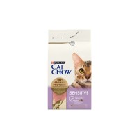 Сухий корм для кішок Purina Cat Chow Sensitive з лососем 15 кг (7613035394902)