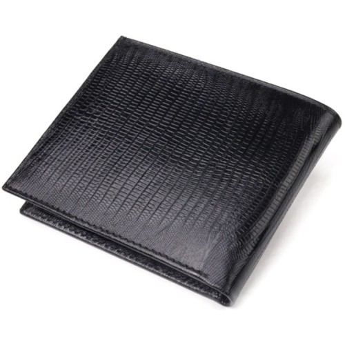 Гаманець Canpellini З натуральної шкіри Чорний (21587)