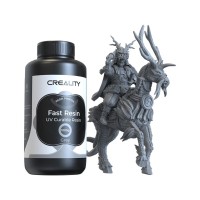 Фотополімерна смола Creality Resin, LCD Fast, 1кг, gray (3302180005)