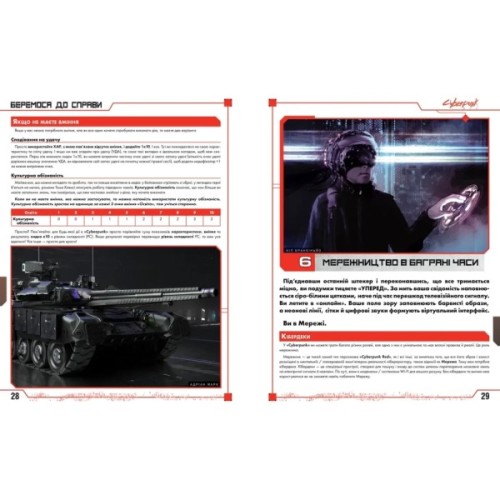 Настільна гра Geekach Games Cyberpunk RED. Стартовий набір (Jumpstart Kit) (укр.) (GKRP0013)