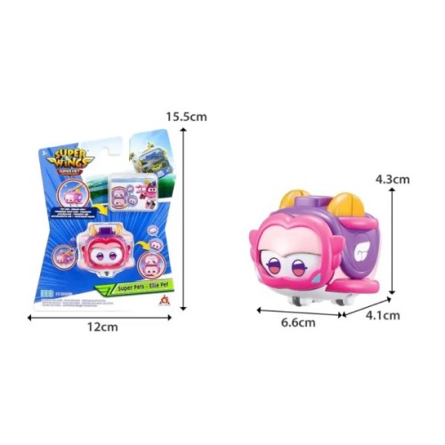 Фігурка Super Wings Super Pet Еллі улюбленець (Ellie pet), світло (EU770419)