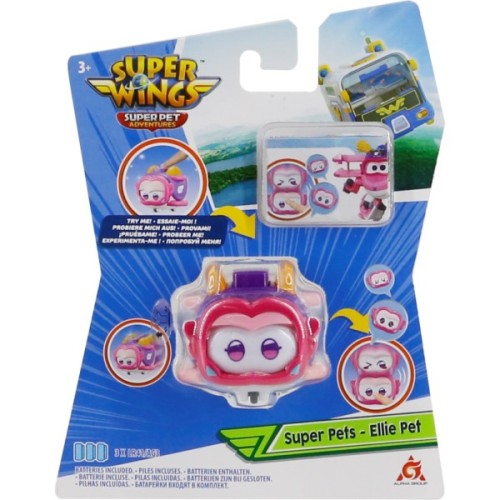 Фігурка Super Wings Super Pet Еллі улюбленець (Ellie pet), світло (EU770419)