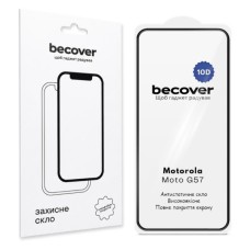 Скло захисне BeCover 10D Motorola Moto G57 Black (715713)