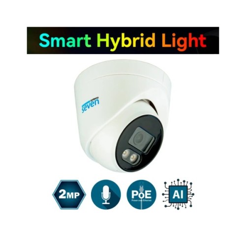 Камера відеоспостереження SEVEN Systems IP1012PA (2.8) white