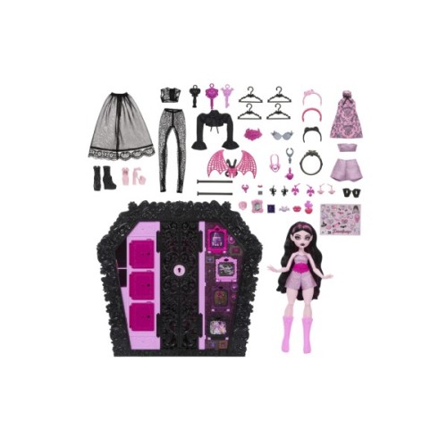 Лялька Monster High Набір з лялькою Дракулора "Шафа жахо-образів" (JMG63)