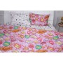 Постільна білизна MirSon Бязь 17-0512 Bombs pink King Size (2200003635546)