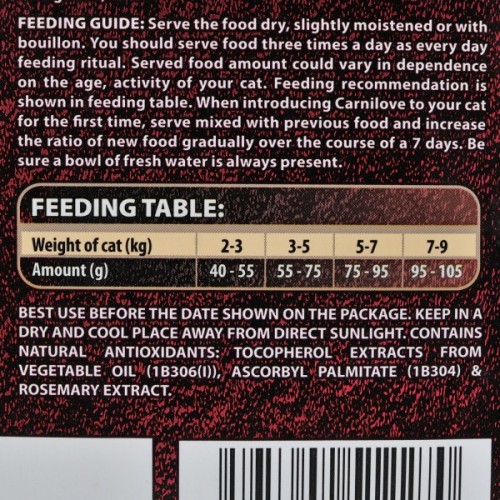 Сухий корм для кішок Carnilove Cat Sensitive and Long Hair 6 кг (8595602512270)