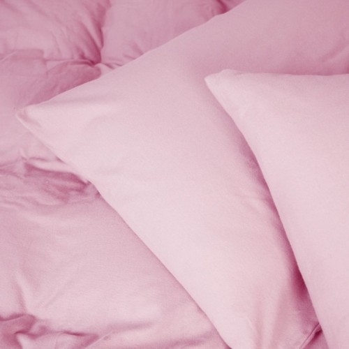 Постільна білизна MirSon 008 Pink Фланель 2 x 160 x 220 Сімейний Євро (2200009651199)