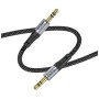 Кабель мультимедійний 3.5mm M to 3.5mm M 1.0m Black HOCO (6942007608800)