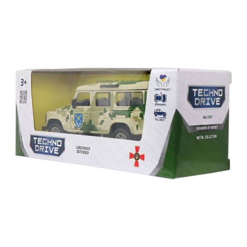 Машина TechnoDrive серії Шеврони Героїв - Land Rover Defender - ОК Схід (250396UM)