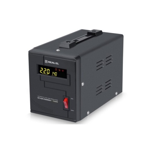 Стабілізатор напруги REAL-EL STAB ENERGY-500 (EL122400011)