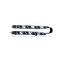 Ремінь для гітари Fender Strap 2" Monogrammed Black/Light Grey/Medium Blue (204092)
