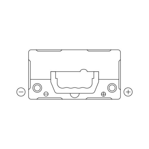 Акумулятор автомобільний EXIDE START-STOP AGM 45Ah ASIA Ев (-/+) (380EN) (EK454)