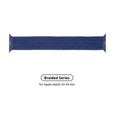 Ремінець до смарт-годинника Armorstandart Braided Solo Loop для Apple Watch 49/46/45/44/42 (Series 1-3) Atlantic Blue Size 10 (172 mm) (ARM58080)