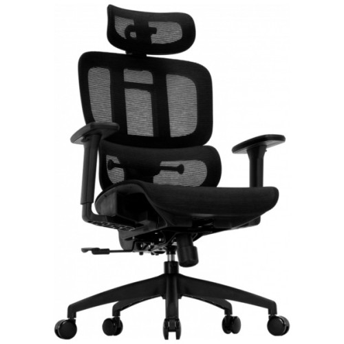 Офісне крісло GT Racer B-5757 Black/Black