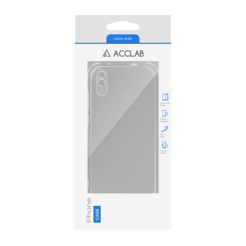 Чохол до мобільного телефона ACCLAB ShockProof Xiaomi Redmi 9A Transparent (1283126554100)