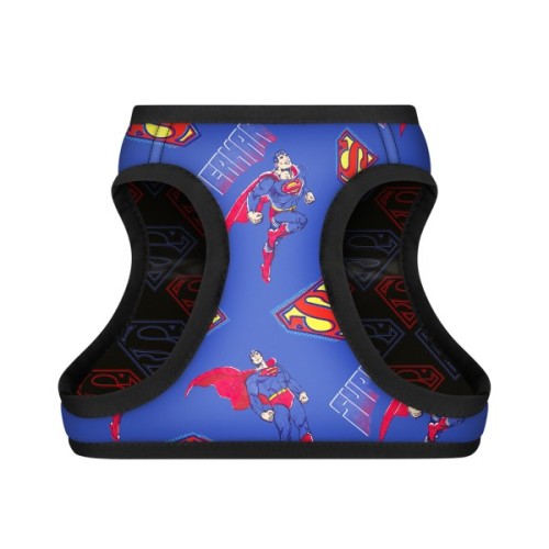 Шлея для собак WAUDOG Clothes м'яка з QR адресником "Сила Супермена" S1 (227-1079)