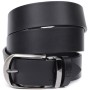 Ремінь Grande Pelle Брючний з натуральної шкіри Чорний (11681)