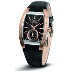 Наручний годинник Seculus 1667.2.1069 black, pvd-r, black leather