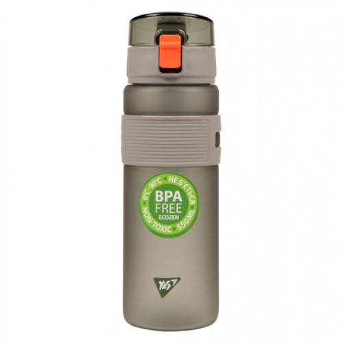 Поїльник-непроливайка Yes Fusion 550 мл, сіра (708187)