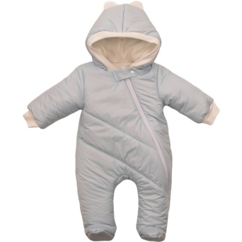 Комбінезон дитячий HAPPY TOT утеплений на блискавці (755-68-blue)