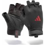 Рукавички для фітнесу Adidas Essential Training Gloves ADGB-15001RD чорний, червоний S (885652025843)