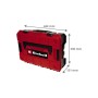 Ящик для інструментів Einhell E-Case S-F (поролон), до 25к, вкладиш з поролону Grid Foam Set (4540019)