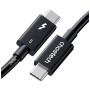 Дата кабель USB-C to USB-C 1.0m Thunderbolt 5 Intel certified Choetech (A3011)