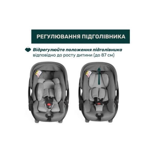 Автокрісло Chicco First-Seat Recline i-Size Сіре (87100.40)