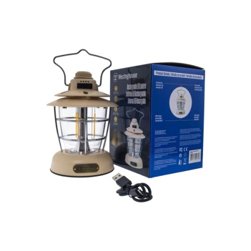 Ліхтар Westinghouse Retro 6W LED Filament WF241 Type-C з функцією Power Bank (WF241-CB)