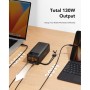 Батарея універсальна VEGER 56000mAh W5001C Tank 100W, PD, QC, Black (6970453555454)