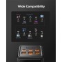 Батарея універсальна VEGER 56000mAh W5001C Tank 100W, PD, QC, Black (6970453555454)
