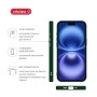 Чохол до мобільного телефона Intaleo SoftShell Apple iPhone 16 Plus Dark Green (1283126609237)