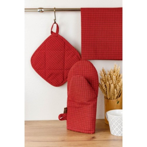 Серветка на стіл Прованс Merry Christmas червона 35x45 см (4823093449312)