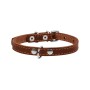 Нашийник для тварин Collar одинарний Ш 10 мм Д 22-30 см коричневий (00156)