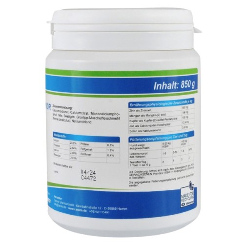 Вітаміни для собак Canina Barfers Best Junior при натуральному годуванні 850 г (4027565128518)