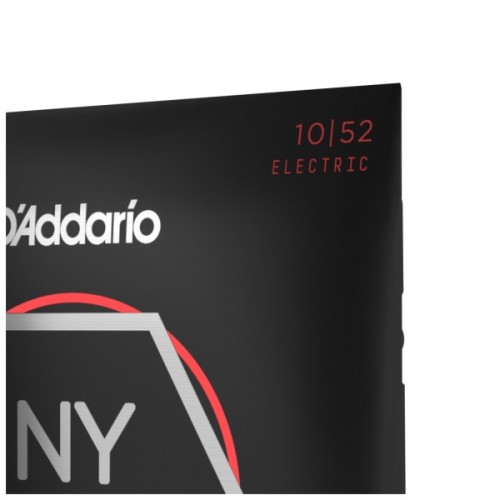 Струни для гітари D'Addario NYXL Light Top / Heavy Bottom (10-52) (NYXL1052)