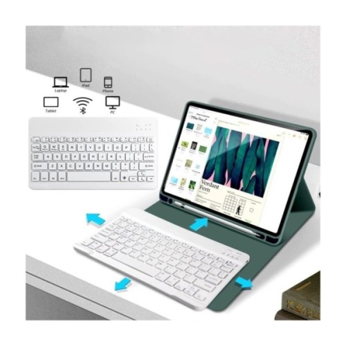 Чохол до планшета BeCover with keyboard Apple iPad Mini 7 2024 Dark Green (712993)