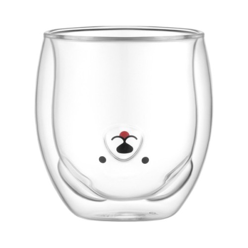 Набір склянок Ardesto Animals 300 мл 2 шт прозорий (AR2630BWA)