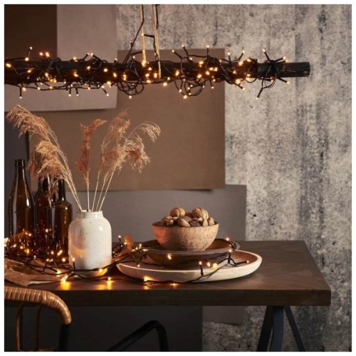 Гірлянда ColorWay Мішура LED 150 5 м 8 функцій теплий колір USB (CW-G-150L5U)