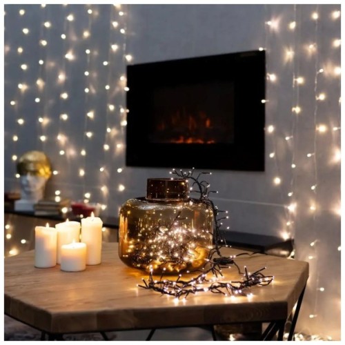 Гірлянда ColorWay Мішура LED 150 5 м 8 функцій теплий колір USB (CW-G-150L5U)