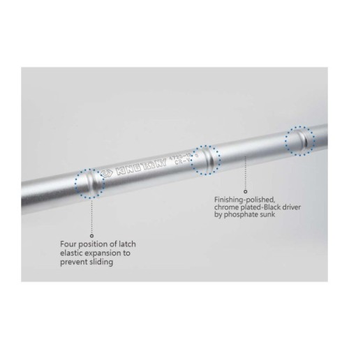 Набір інструментів KING TONY 1/2" 24 шт. 12-гранних з принаддям (4024SR)