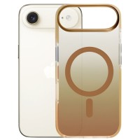 Чохол до мобільного телефона BeCover FIBRA Shock-Proof MagSafe Apple iPhone 17 Air Gold (715455)