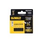 Набір біт DeWALT в касеті для Tough Case, FlexTorq, L57 мм, Рz1, Рz2-2шт,T15,T20,T25,T30 (DT70823)
