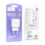 Зарядний пристрій HOCO C140A USB 18W QC3.0 white (6942007627795)