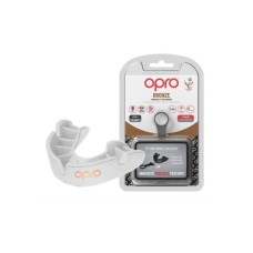 Капа Opro Bronze дитяча (вік до 11) White (art.102501004) (Bronze_JR_White)