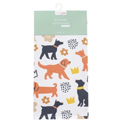 Рушник Home Line кухонний Dogs 40x60 см (182817)